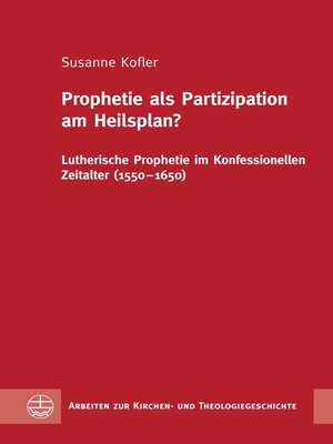 cover image of Prophetie als Partizipation am Heilsplan?